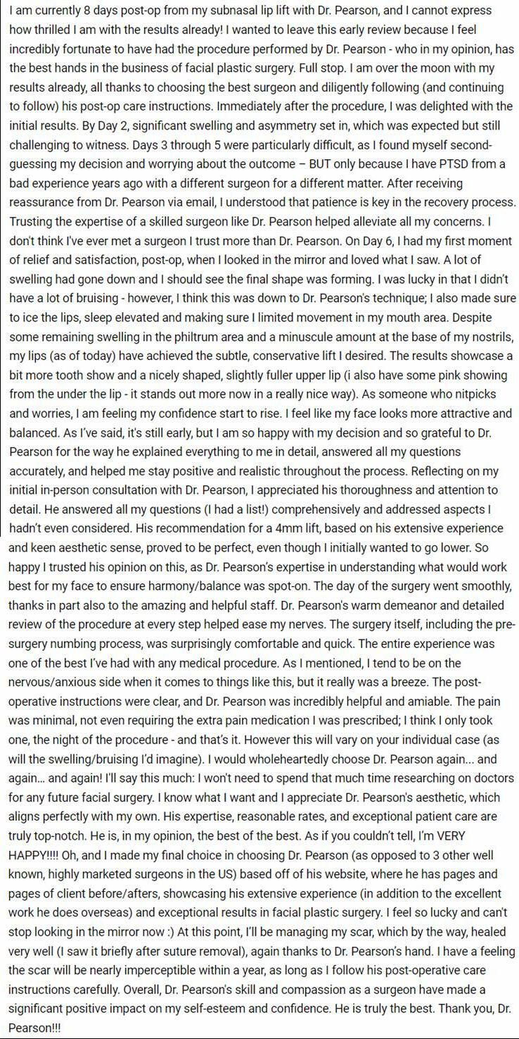 Dr. James Pearson Facial Plastic Surgery